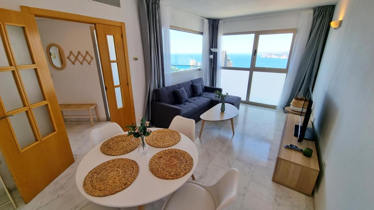 Apartamento Con Terrazas Privadas Y Vistas Increibles Apartment Benidorm Exterior photo