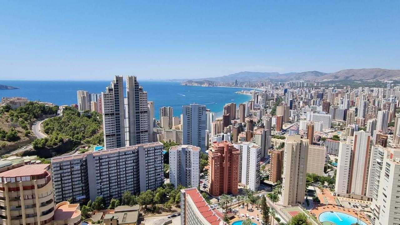 Apartamento Con Terrazas Privadas Y Vistas Increibles Apartment Benidorm Exterior photo