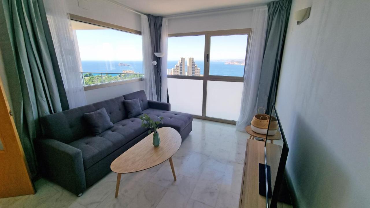 Apartamento Con Terrazas Privadas Y Vistas Increibles Apartment Benidorm Exterior photo