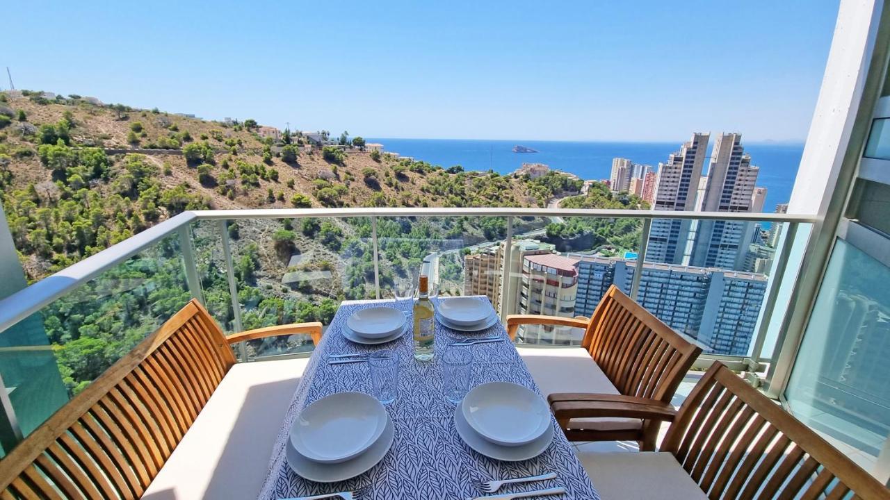 Apartamento Con Terrazas Privadas Y Vistas Increibles Apartment Benidorm Exterior photo